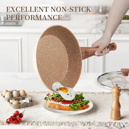 BowLift | Nonstick Frying Pan - GranitePro