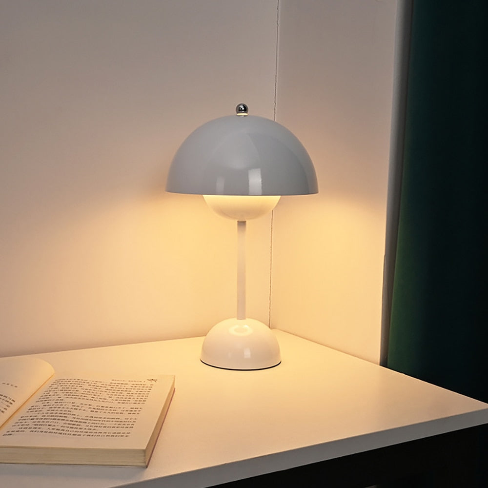 BowLift Cordless Flowerpot Table Lamp – Wireless, Cable-Free Design