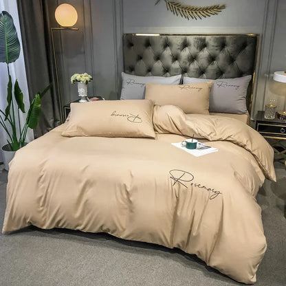 Luxury Duvet Cover with Elegant Embroidery – Soft, Breathable and High Quality | Bowlift