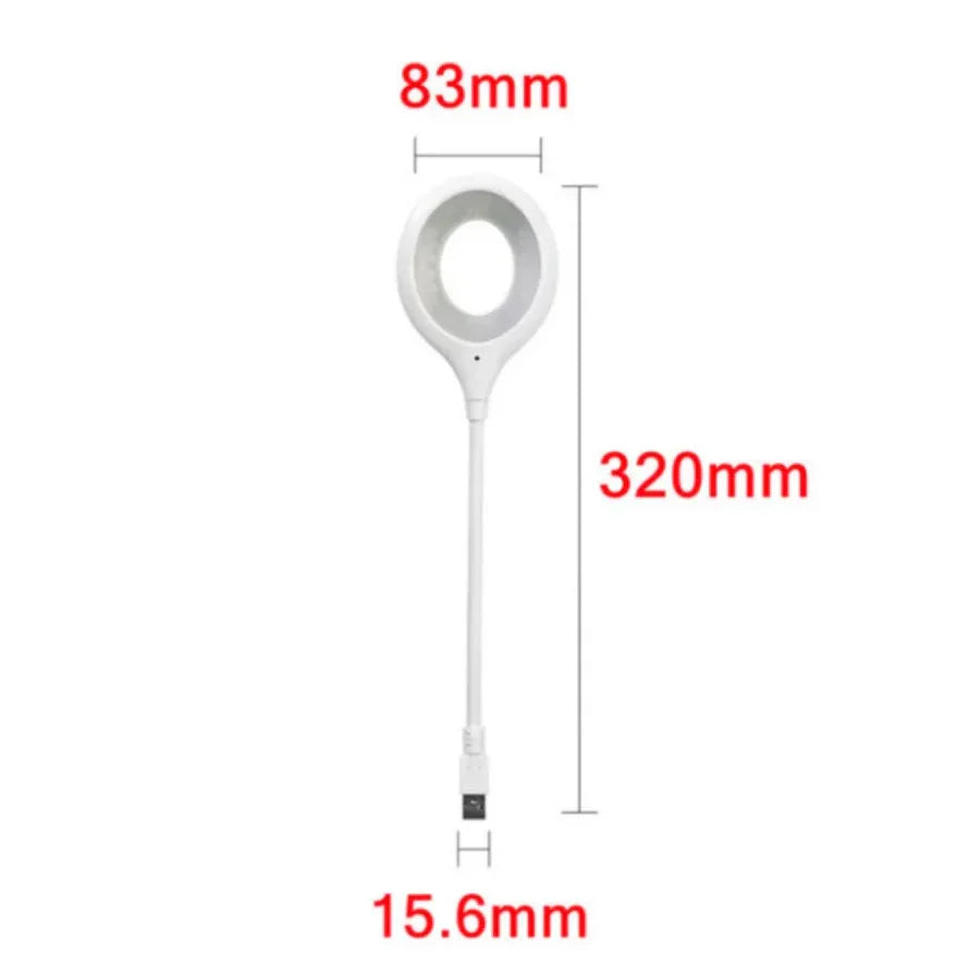 LZINA™ | Compact and Rechargeable Night Light – Flexible LED Light for Desk and Nightstand
