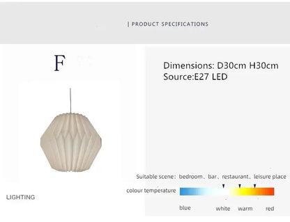 BowLift | Exquisite Origami-Inspired Paper Lantern for Elegant Ambiance