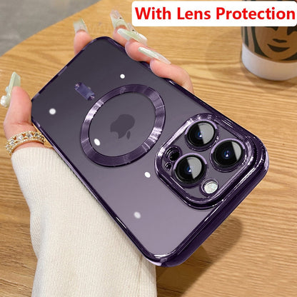 LZINA™ | Sky Clear Transparent Silicone iPhone Case
