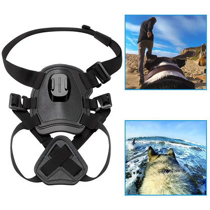Action-Cam Dog Harness with 360° Perspective Bowlift