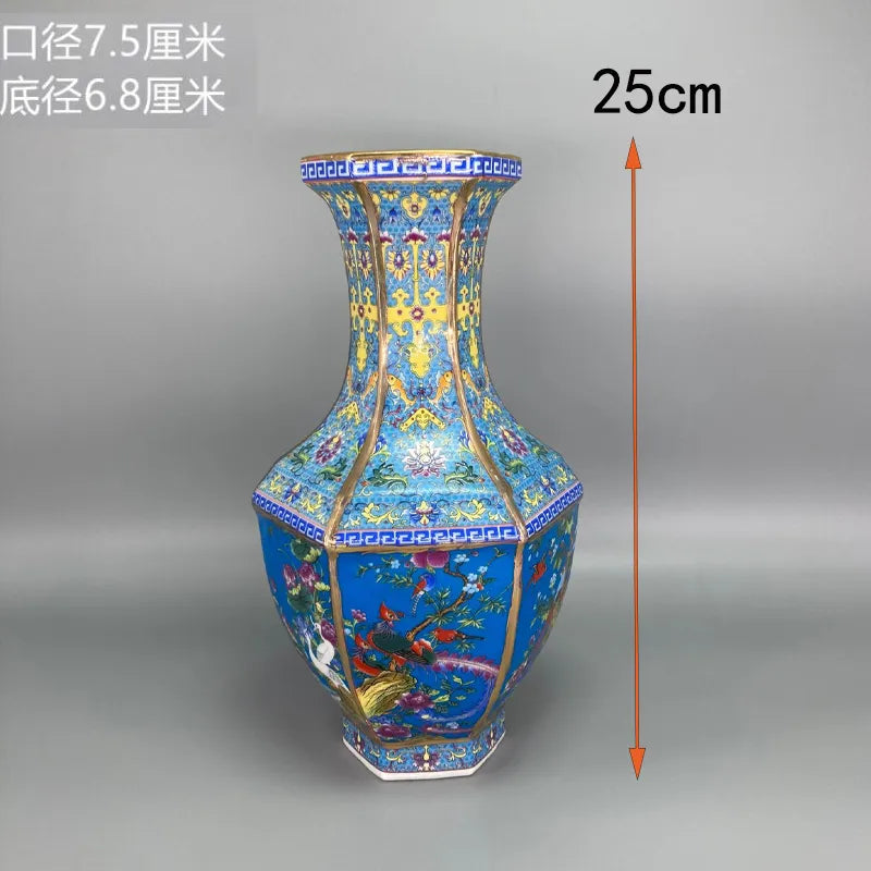 LZINA™ | Antique Royal Chinese Porcelain Vase