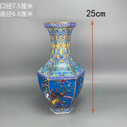 LZINA™ | Antique Royal Chinese Porcelain Vase