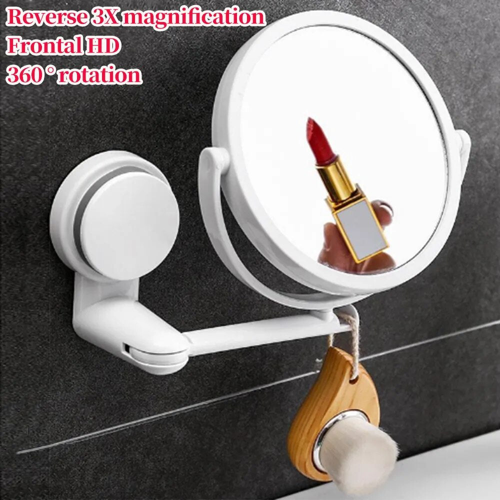 All-Angle Elegance 3X Magnification Wall Mirror | Bowlift