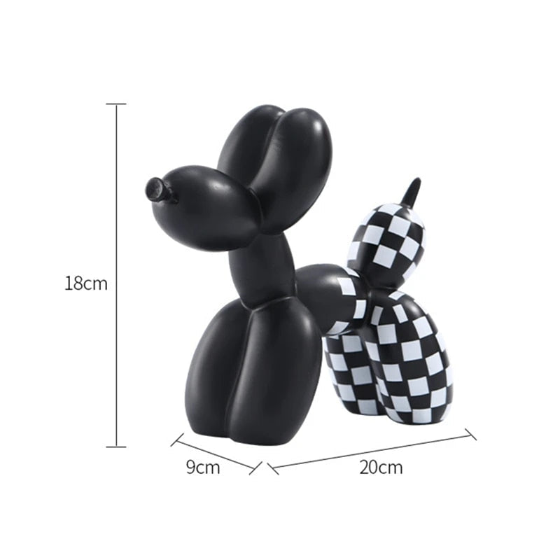 LZINA™ | Luxurious Home Decor, Balloon Dog Decoration, Office Desk Accessories, Animal Decoration, Modern Popular Art, Nordic Statues