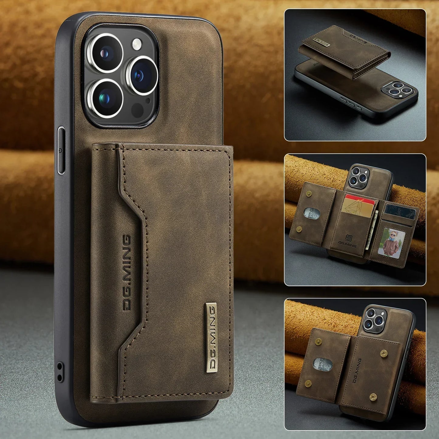 BowLift | 2-in-1 iPhone case with detachable wallet