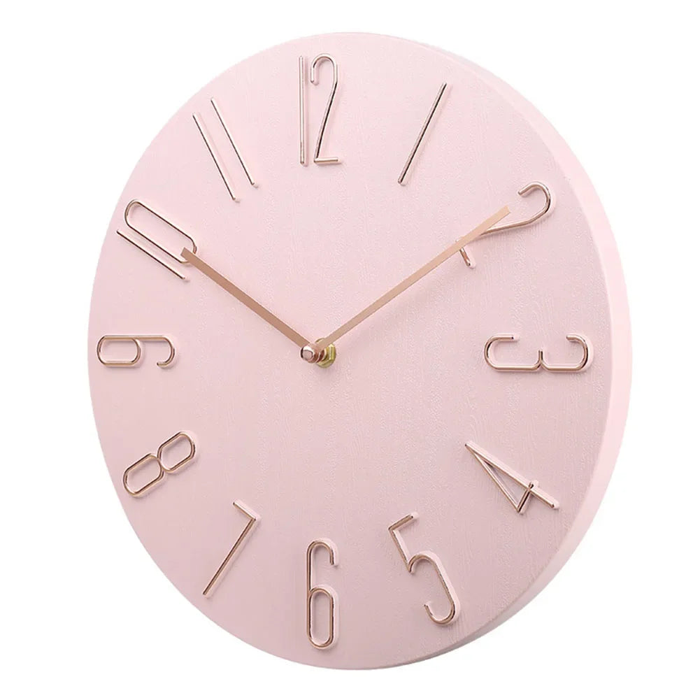BowLift | QuartzLine | Simple, minimalist wall clock