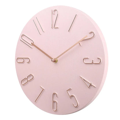 BowLift | QuartzLine | Simple, minimalist wall clock