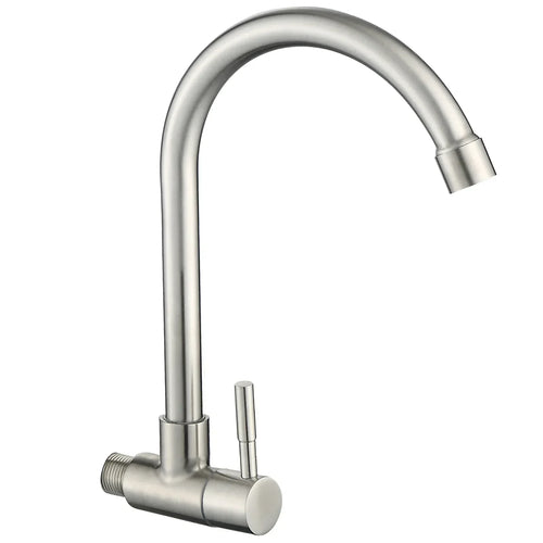 BowLift | Malka - Rotatable Modern Black Single-Handle Cold Water Kitchen Drinking Faucet