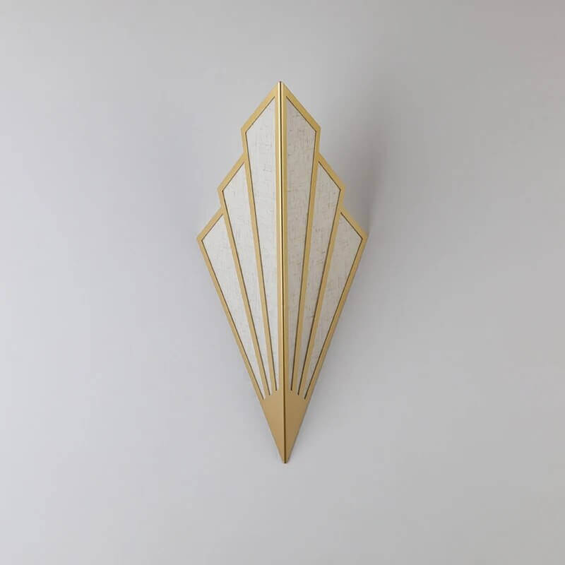 BowLift - Elegant Fan-Shaped Art Deco Wall Light
