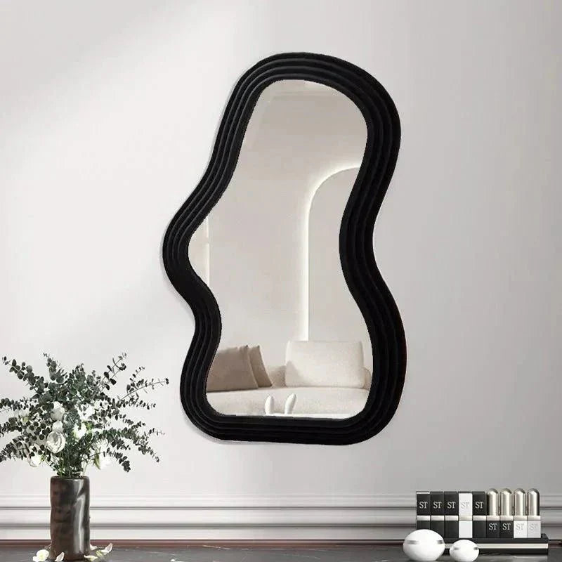 LZINA™ | Spiegelia Decorative Cloud-Shaped Mirror - for Living Room, Bedroom & Bathroom