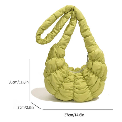 LZINA™ | Puff Croissant Shoulder Bag