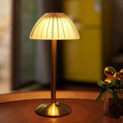 BowLift AuraGlow Table Lamp: Rechargeable LED with Dimmable Brightness