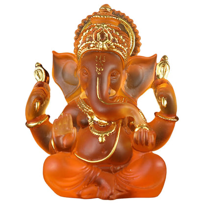 LZINA™ | Rare colored semi-transparent Ganesh statues for luck in your home