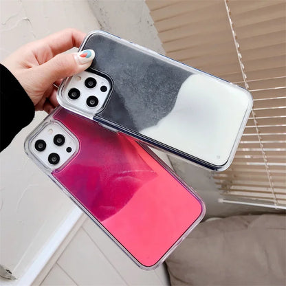 LZINA™ | Luminous Quicksand iPhone Case