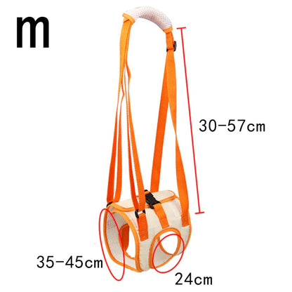 Ergonomic lifting harness for dogs hind legs Bowlift