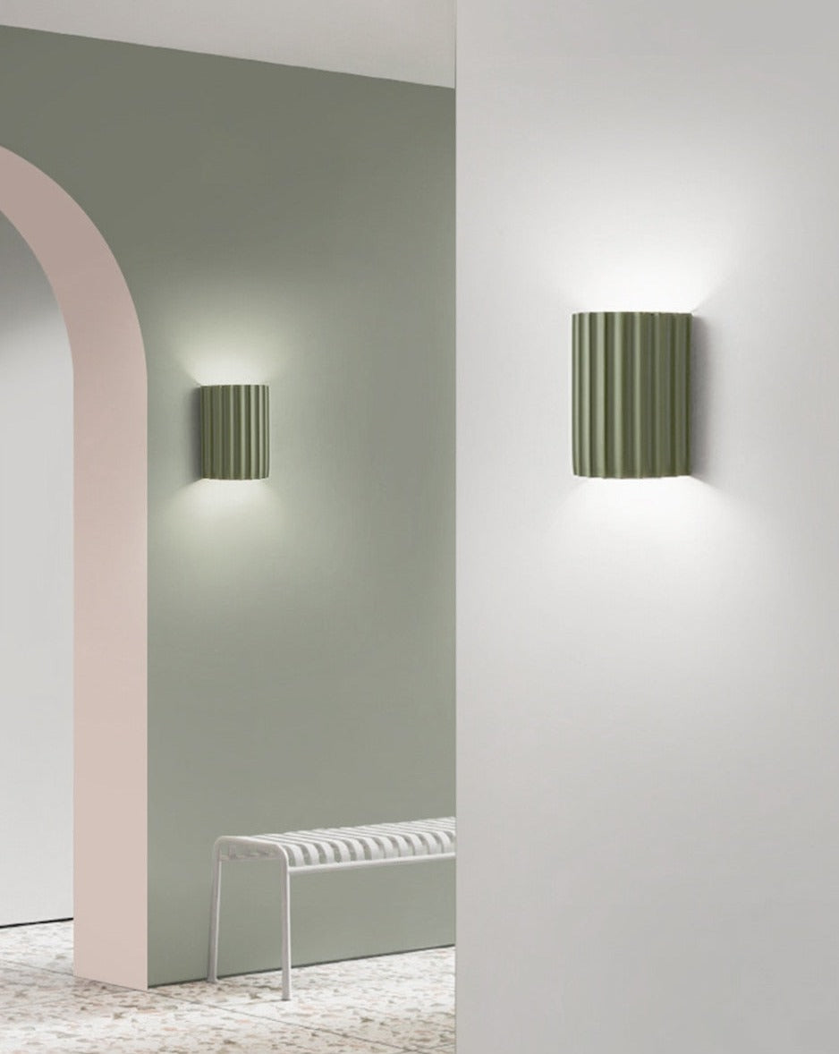 BowLift Folding Color Resin LED Wall Lamp - Sleek, Space-Saving Wall Light with Bright LED Illumination