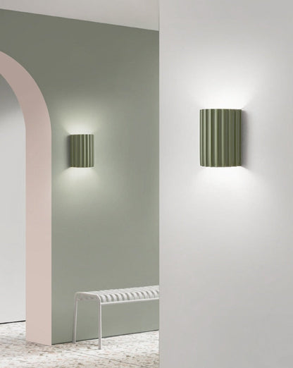 BowLift Folding Color Resin LED Wall Lamp - Sleek, Space-Saving Wall Light with Bright LED Illumination