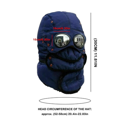 LZINA™ | Polar Vision Thermo Windproof Face Covering Beanie