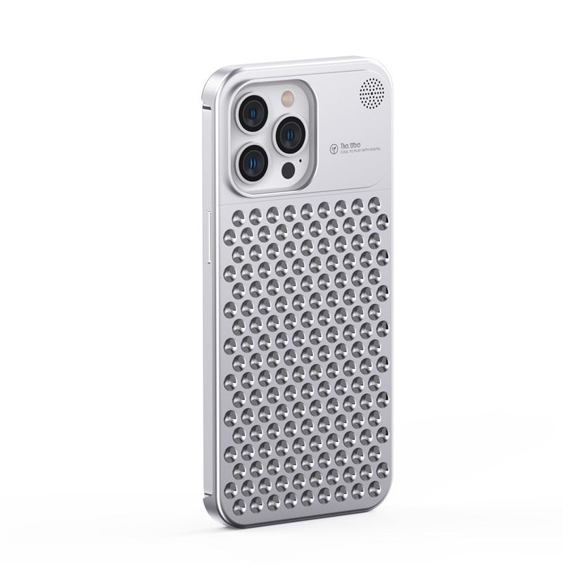LZINA™ | Metal Vent Premium Aluminum Alloy iPhone Case