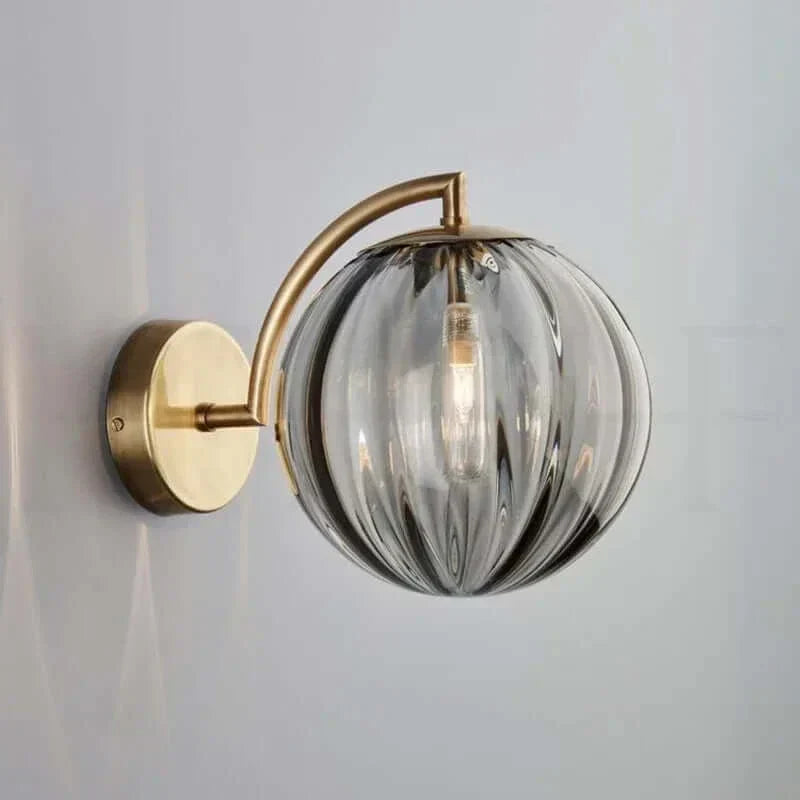 BowLift Colorful Glass Modern Wall Lamp – Vibrant Glass Accent Lighting for Home Decor