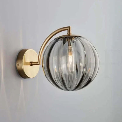 BowLift Colorful Glass Modern Wall Lamp – Vibrant Glass Accent Lighting for Home Decor