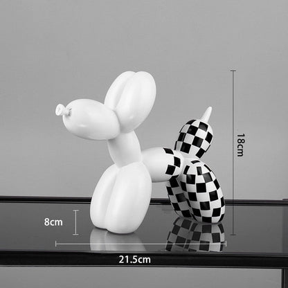 LZINA™ | Luxurious Home Decor, Balloon Dog Decoration, Office Desk Accessories, Animal Decoration, Modern Popular Art, Nordic Statues