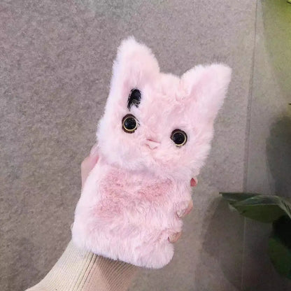 BowLift | Fluffy Cat Warm Plush Fluffy iPhone Case
