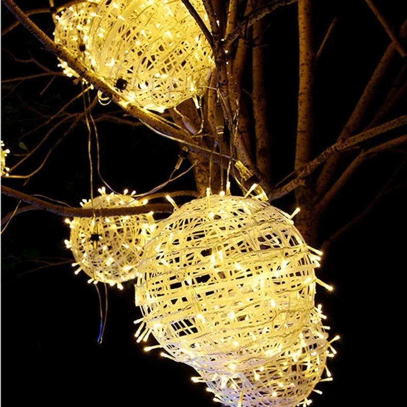 LZINA™ | Sphere - Rattan Party Lighting