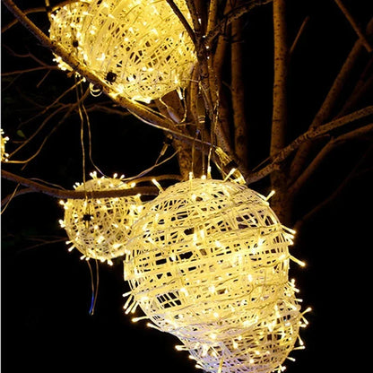 LZINA™ | Sphere - Rattan Party Lighting
