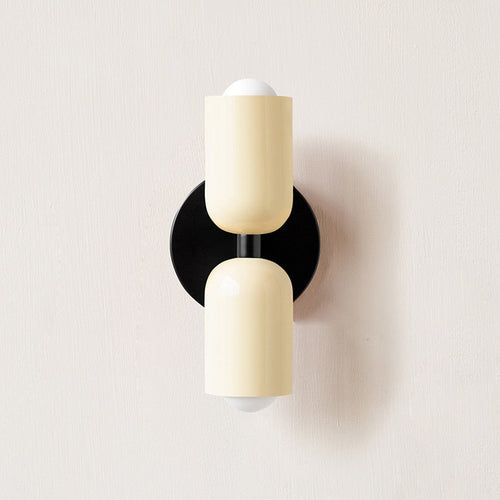 BowLift | Lively, Minimalist Wall Lamp with Dual Bulbs