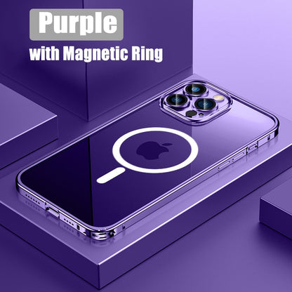 LZINA™ | Metal Bumper Aluminum Magnetic Phone Case