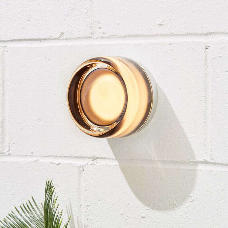 BowLift | Sleek, Futuristic Solid Plexiglass Wall Lamp — A Unique Modern Accent