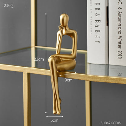 LZINA™ | Modern Figurines Abstract Home Decor Sculpture