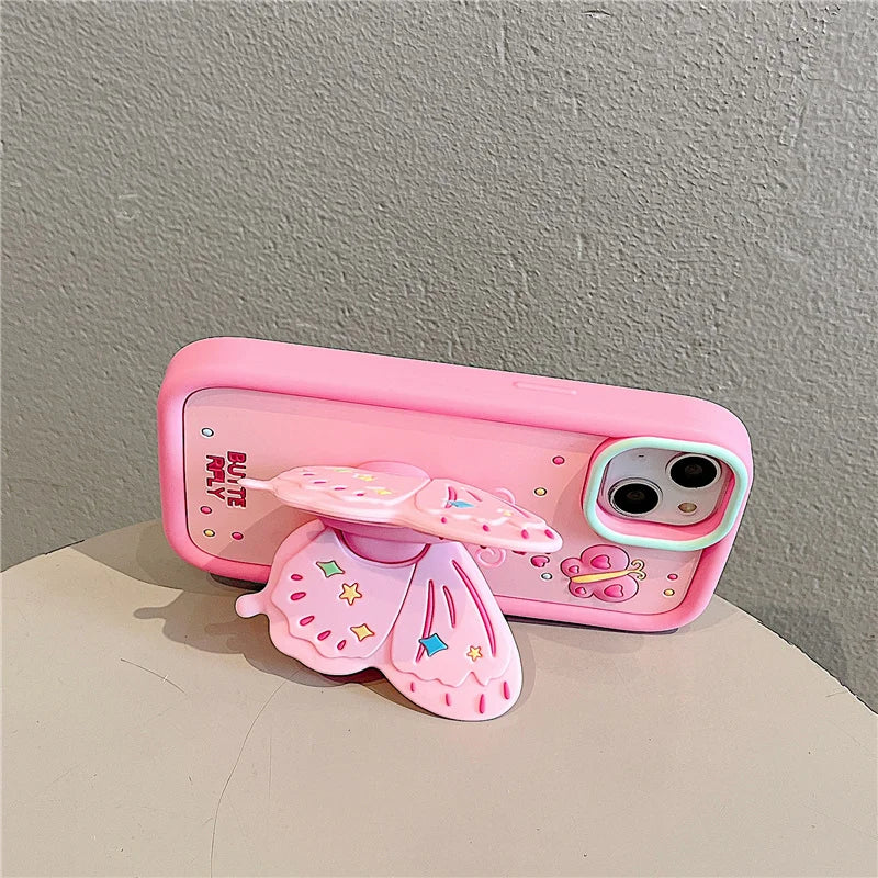 BowLift | Lovely 3D Folded Butterfly Shockproof iPhone Case