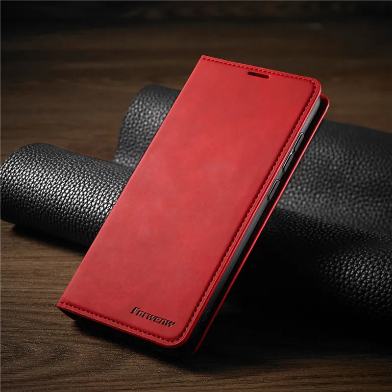 BowLift | iPhone Case: Magnetic Leather Bag for Stylish Protection