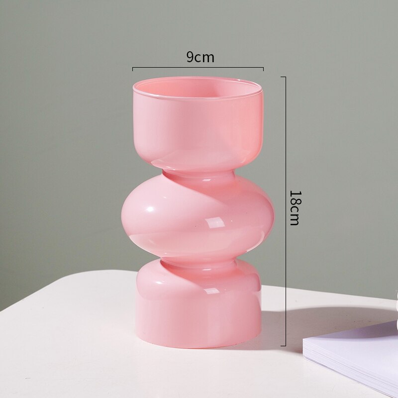LZINA™ | Glass Animal Vase - Multicolor