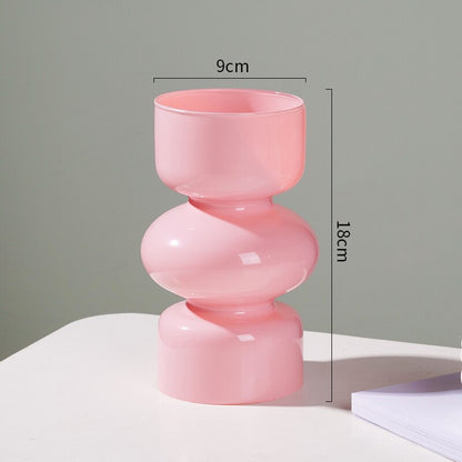 LZINA™ | Glass Animal Vase - Multicolor