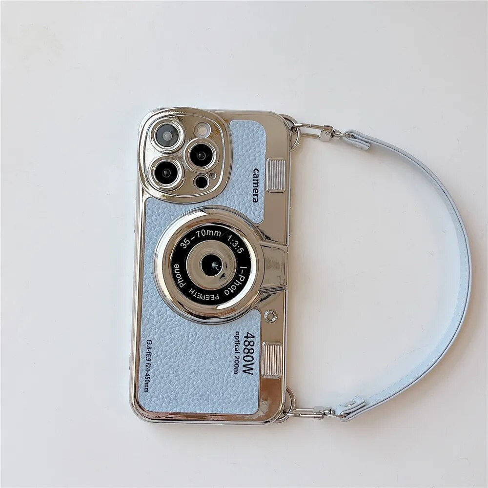 LZINA™ | Timeless Flash Camera-Inspired iPhone Case