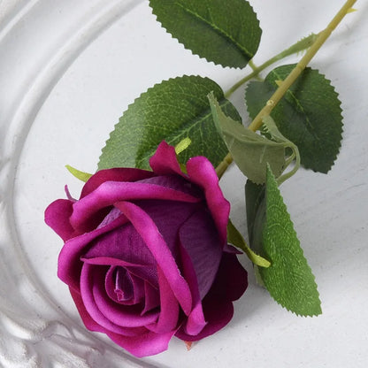 BowLift | 20 pieces Realistic Velvet Silk Rose Bouquet
