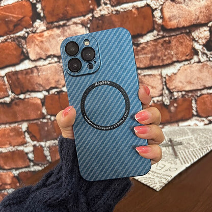 LZINA™ | Carbon Fiber Magsafe Magnetic iPhone Case