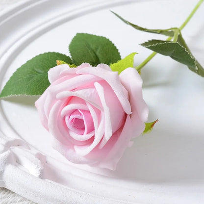 BowLift | 20 pieces Realistic Velvet Silk Rose Bouquet