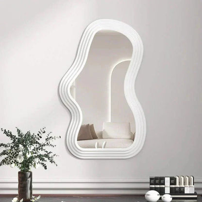 LZINA™ | Spiegelia Decorative Cloud-Shaped Mirror - for Living Room, Bedroom & Bathroom