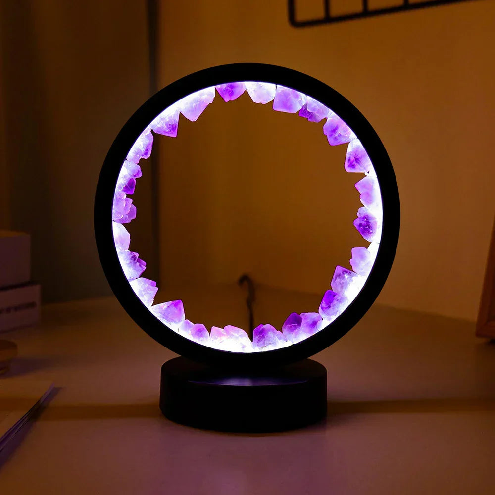 BowLift Healing Crystal Night Light — Soothing Glow for Tranquil Spaces