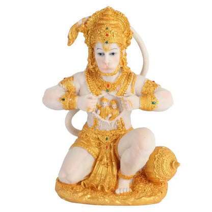 LZINA™ | 1 Piece Hanuman Buddha Monkey God Figurine Southeast Asian Style Home Sculpture Lord Hanuman Statue Buddha Figur Ornament