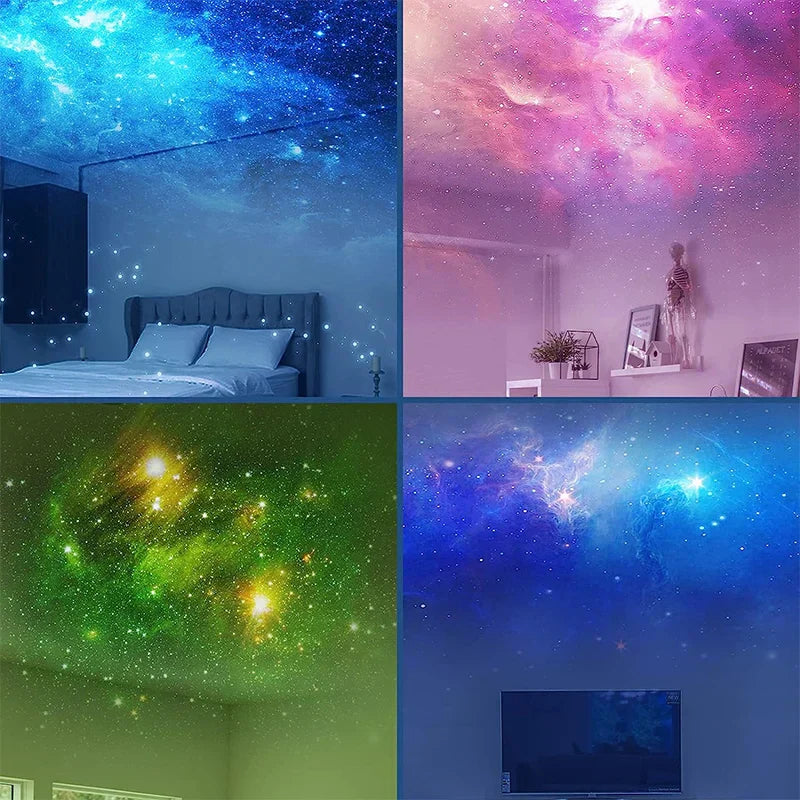 BowLift Astronaut LED Projector: Galaxy, Stars & Sky Night Light