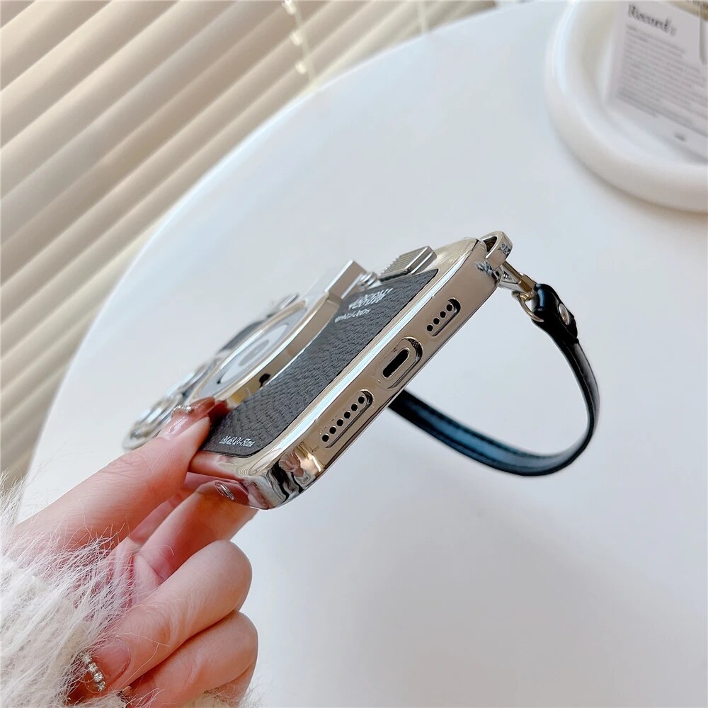 LZINA™ | Timeless Flash Camera-Inspired iPhone Case