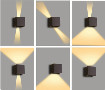BowLift LED Cube Wall Lamps – Buy One, Get One Free